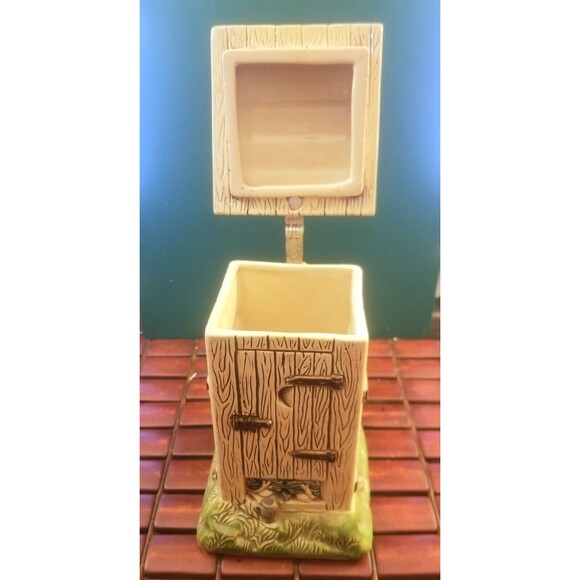 Vintage Gertz Outhouse Ceramic Stein Germany 8"x4.5"x4.5" - Picture 5 of 7